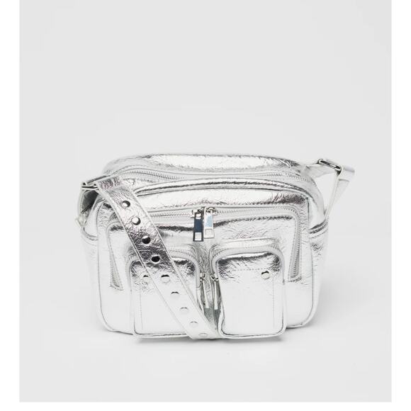 Nunoo Silver Crossbody Bag - Picture 2 of 6